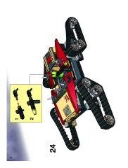 LEGO 7476 instructions page 24 – build guide