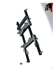 LEGO 7476 instructions page 9 – build guide
