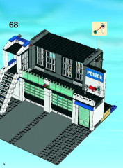 LEGO 7498 instructions page 74 – build guide