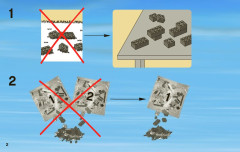 LEGO 7498 instructions page 2 – build guide