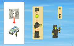 LEGO 7498 instructions page 3 – build guide