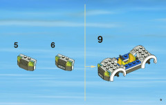 LEGO 7498 instructions page 9 – build guide