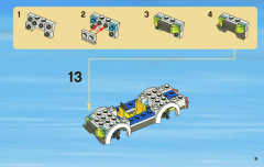 LEGO 7498 instructions page 9 – build guide