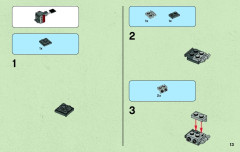 LEGO 75000 instructions page 13 – build guide