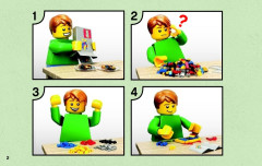 LEGO 75000 instructions page 2 – build guide