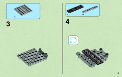 LEGO 75000 instructions page 5 – build guide