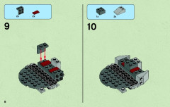 LEGO 75000 instructions page 8 – build guide