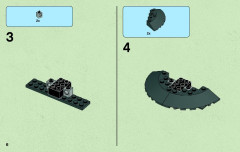 LEGO 75001 instructions page 6 – build guide