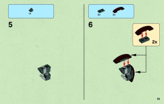 LEGO 75002 instructions page 15 – build guide