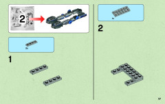 LEGO 75002 instructions page 17 – build guide