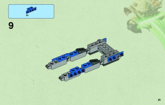 LEGO 75002 instructions page 21 – build guide