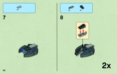 LEGO 75002 instructions page 28 – build guide