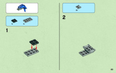 LEGO 75002 instructions page 43 – build guide