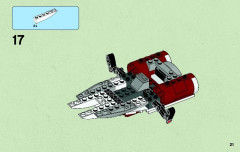 LEGO 75003 instructions page 21 – build guide