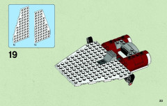LEGO 75003 instructions page 23 – build guide