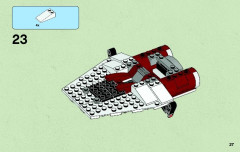 LEGO 75003 instructions page 27 – build guide
