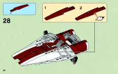 LEGO 75003 instructions page 32 – build guide