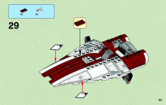 LEGO 75003 instructions page 33 – build guide