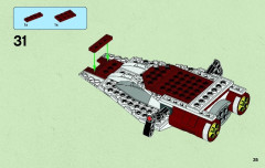 LEGO 75003 instructions page 35 – build guide