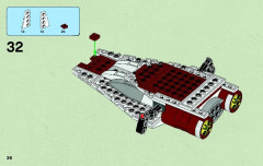 LEGO 75003 instructions page 36 – build guide