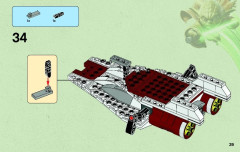 LEGO 75003 instructions page 39 – build guide