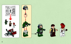 LEGO 75003 instructions page 4 – build guide