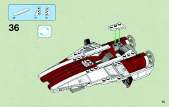 LEGO 75003 instructions page 41 – build guide