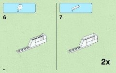 LEGO 75003 instructions page 44 – build guide
