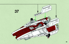 LEGO 75003 instructions page 45 – build guide