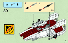 LEGO 75003 instructions page 51 – build guide