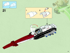 LEGO 75004 instructions page 33 – build guide