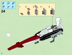 LEGO 75004 instructions page 36 – build guide