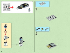 LEGO 75004 instructions page 4 – build guide
