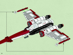 LEGO 75004 instructions page 54 – build guide