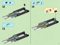 LEGO 75004 instructions page 9 – build guide