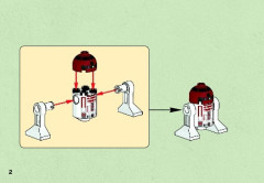 LEGO 75006 instructions page 2 – build guide