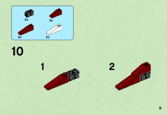 LEGO 75006 instructions page 9 – build guide