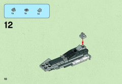 LEGO 75007 instructions page 10 – build guide