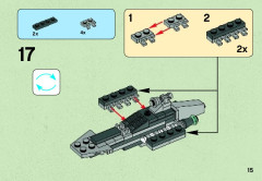 LEGO 75007 instructions page 15 – build guide