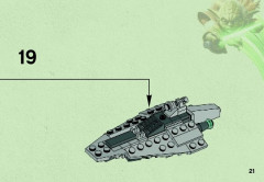 LEGO 75007 instructions page 21 – build guide