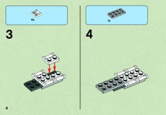 LEGO 75007 instructions page 4 – build guide
