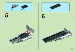LEGO 75007 instructions page 5 – build guide