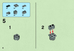 LEGO 75008 instructions page 6 – build guide