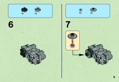LEGO 75008 instructions page 9 – build guide