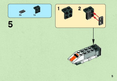 LEGO 75009 instructions page 5 – build guide