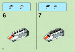 LEGO 75009 instructions page 6 – build guide