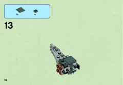 LEGO 75010 instructions page 10 – build guide