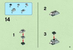 LEGO 75010 instructions page 11 – build guide