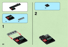 LEGO 75010 instructions page 22 – build guide