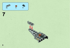 LEGO 75010 instructions page 6 – build guide